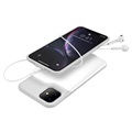 iPhone 11 Backup Battericover - 6000mAh - Hvid / Grå