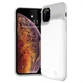 iPhone 11 Pro Backup Battericover - 5200mAh - Hvid / Grå