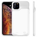 iPhone 11 Pro Backup Battericover - 5200mAh - Hvid / Grå