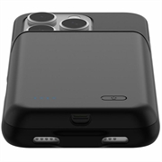 iPhone 16 Pro Backup Battericover - 7000mAh - Sort