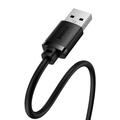 Baseus AirJoy USB 2.0 forlængerkabel fra han til hun - 0,5 m - sort