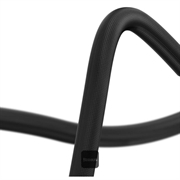Baseus AquaGlide BS-PC030 vandtæt telefonetui - IPX8 - 7.2" - sort / gennemsigtig