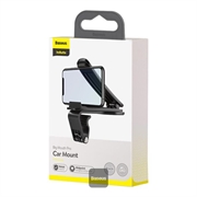 Baseus Big Mouth Pro SUDZ-A01 universal-telefonholder til bilen - 4.7-6.5" - sort