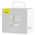 Baseus Bowie WM02 TWS Øretelefoner - Bluetooth 5.3 - Hvid