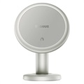 Baseus C01 Universal Stick-on Magnetisk Bilholder - Beige