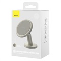 Baseus C01 Universal Stick-on Magnetisk Bilholder - Beige