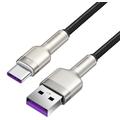Baseus Cafule Metal Series USB-A til USB-C-kabel - 66W, 1m - Sort