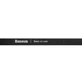 Baseus farverig cirkel velcro kabelstrop - 1 m - sort
