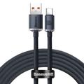 Baseus Crystal Shine USB-A / USB-C-kabel - 1.2m, 100W