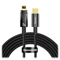 Baseus Explorer USB-C / Lightning Kabel 20W - 2m - Sort