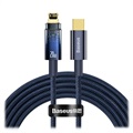 Baseus Explorer USB-C / Lightning Kabel 20W - 2m - Blå