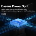 Baseus Flash Series II USB/USB-C til Lightning, USB-C og Micro USB - 100W - 1.2m - sort