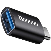 Baseus Ingenuity USB-C til USB-A adapter OTG ZJJQ000001 - Sort