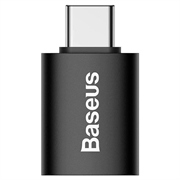 Baseus Ingenuity USB-C til USB-A adapter OTG ZJJQ000001 - Sort