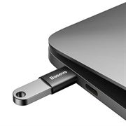 Baseus Ingenuity USB-C til USB-A adapter OTG ZJJQ000001 - Sort