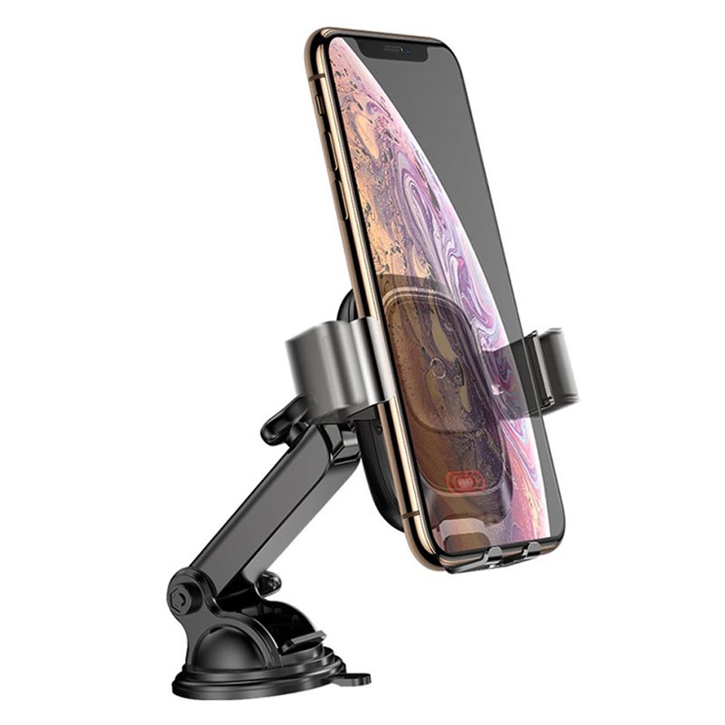 baseus intelligent qi tradlos billader bilholder sort