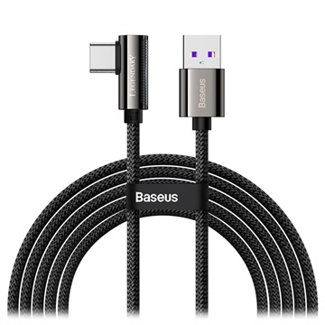 Baseus Legend Series Nylon Flettet USB-C Kabel 66W - 2m