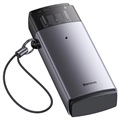 Baseus Lite Series USB-A SD/MicroSD Hukommelseskortlæser - Grå