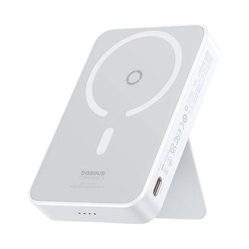 Baseus MagPro magnetisk trådløs powerbank - 20W, 5000mAh - Hvid