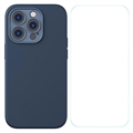 Baseus Magnetisk iPhone 14 Liquid Silikone Cover - Sort
