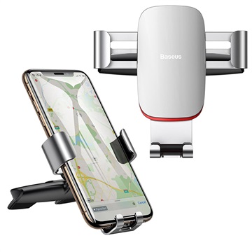 Baseus Metal Age Universal Bilholder til CD Afspilleren - Sølv