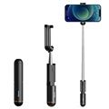 Baseus Mini Bluetooth Foldbar Selfie Stang - Sort