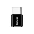 Baseus Mini Series MicroUSB / USB-C OTG-adapter - sort