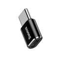 Baseus Mini Series MicroUSB / USB-C OTG-adapter - sort