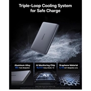 Baseus PicoGo AM41 Ultratynd Qi2 magnetisk powerbank 10000mAh - 27W