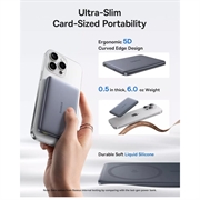 Baseus PicoGo AM41 Ultratynd Qi2 magnetisk powerbank 10000mAh - 27W