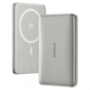 Baseus PicoGo AM41 Ultratynd Qi2 magnetisk powerbank 10000mAh - 27W - titanium