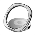 Baseus Privity Magnetisk Ring Holder til Smartphones - Sølv