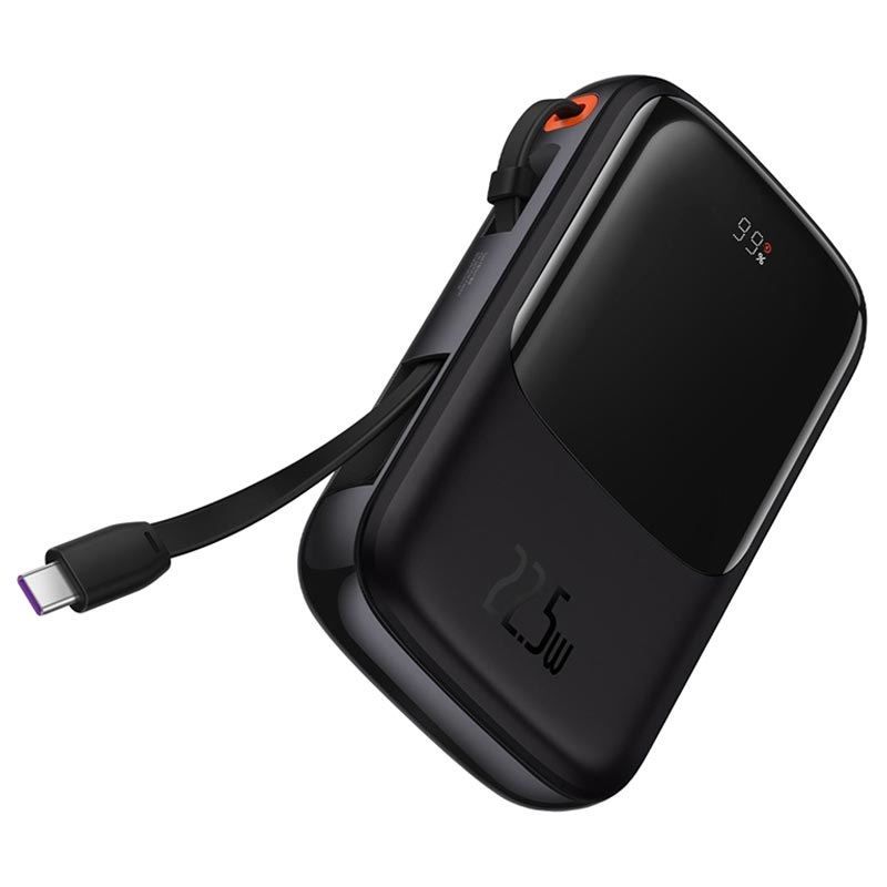 Baseus Qpow Pro Powerbank med USB-C Kabel 10000mAh