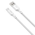 Baseus Simple Wisdom USB-A / USB-C-kabel - 1.5m, 2 Stk. - Hvid