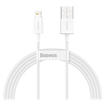 Baseus Superior Series Lightning Kabel - 1.5m - Hvid