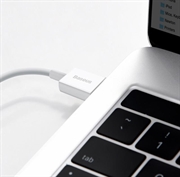 Baseus Superior Series Lightning Kabel - 0.25m - Hvid