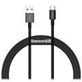 Baseus Superior Series USB-C Data & Ladekabel - 66W, 1m - Sort