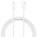 Baseus Superior Series USB-C / Lightning-kabel - 1.5m, 20W - Hvid