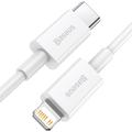 Baseus Superior Series USB-C / Lightning-kabel - 1.5m, 20W - Hvid