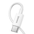 Baseus Superior Series USB-C / Lightning-kabel - 1.5m, 20W - Hvid