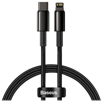 Baseus Tungsten Gold USB-C / Lightning Kabel 20W - 2m