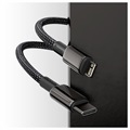 Baseus Tungsten Gold USB-C / Lightning Kabel 20W - 1m - Sort