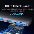 Baseus UltraJoy 6-Port USB-C Hub - 3x USB-A, USB-C, Micro SD/TF Card Slots