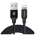 Baseus Yiven USB 2.0 / Lightning Kabel - 1.8m - Rød