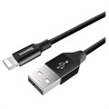 Baseus Yiven USB 2.0 / Lightning Kabel - 1.8m - Sort
