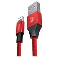 Baseus Yiven USB 2.0 / Lightning Kabel - 1.8m - Rød