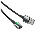 Baseus Zinc LED Magnetisk MicroUSB Kabel CAMXC-A01 - 1m