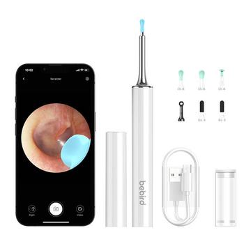 Bebird T15 Smart Visual Ear-Clean Ørerenser med kamera - 85 minutter - Hvid