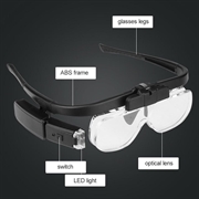 Beileshi 11642DC LED-hovedbåndslup - 1.5X-4.5X