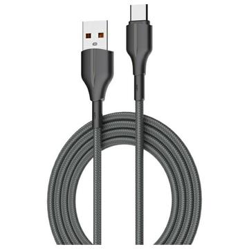 Beline BLNCBC02 25W USB-A / USB-C-kabel - 2m - Sort